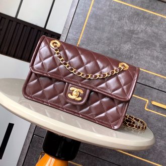 Chanel Quilted Leather Shoulder Bag