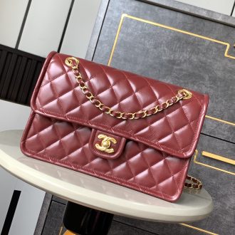 Chanel Quilted Leather Flap Bag