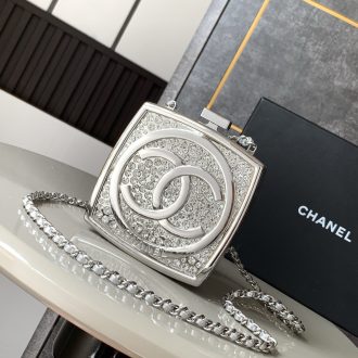 Chanel Luxury Crystal Mini Clutch Bag