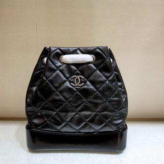 Chanel Quilted Leather Backpack