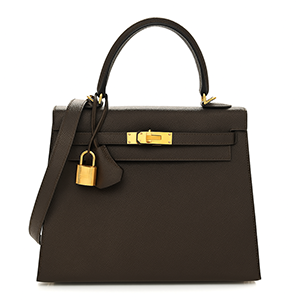 Hermes Kelly Leather Handbag